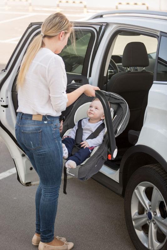 Picaboo 4 In 1 Multipurpose Baby Carry Cot Cum Car Seat With Safety Belt - Colorful - Image 7