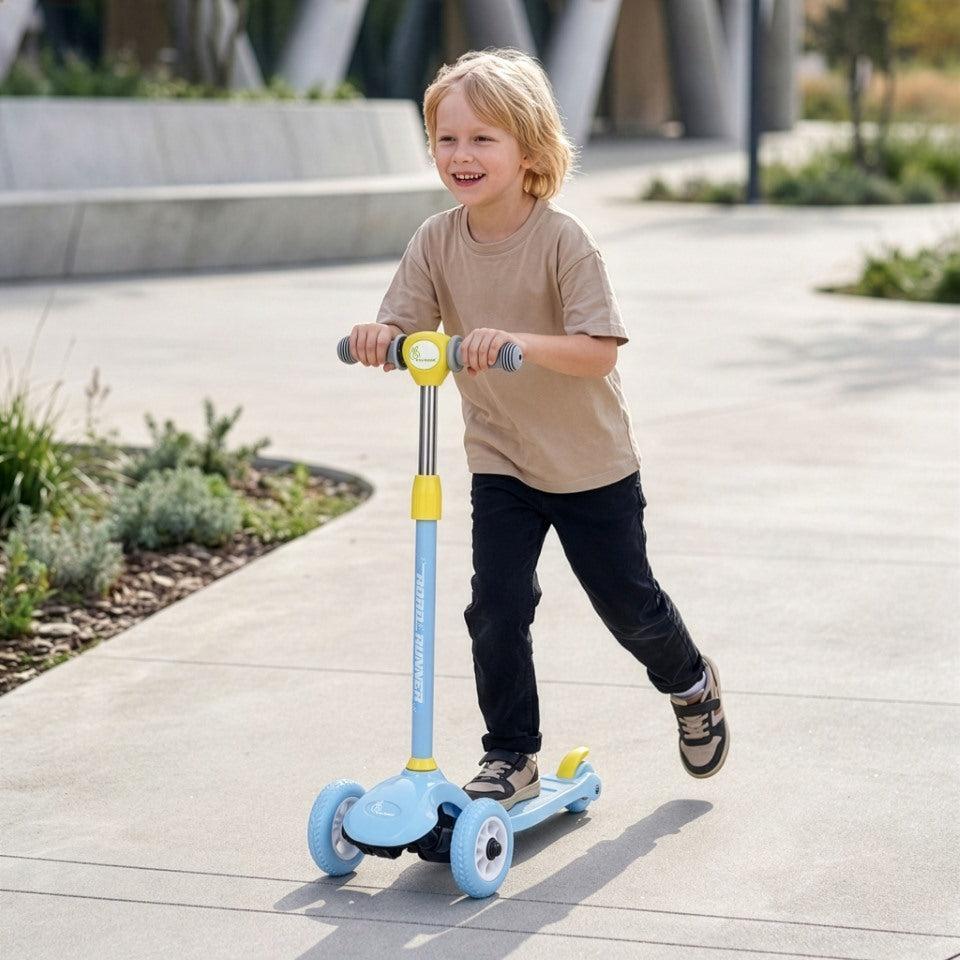 Road Runner Junior Scooter - 3 Level Height Adjustment, Anti Slip Deck - Image 6