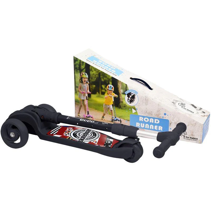 Road Runner Scooter For Kids - PU LED Wheels, 4 Level Height Adjustment, Anti Slip Deck, Safety Certified, 3-Wheel scooter, Easy use, 3-7years - Image 9