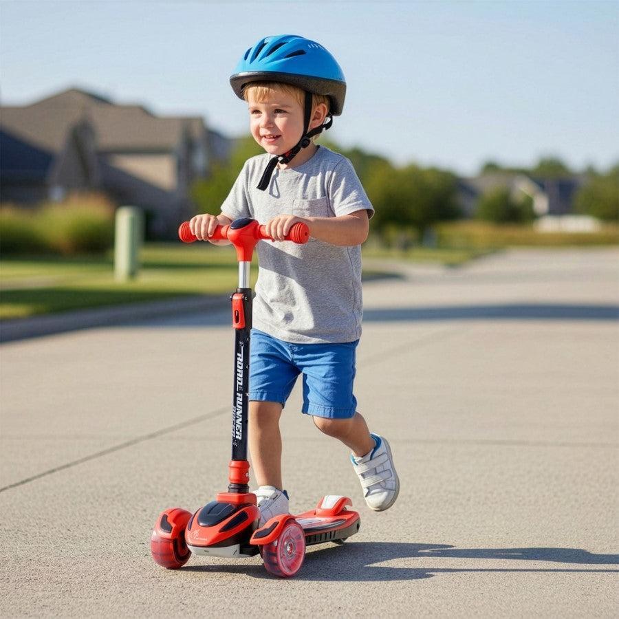 Road Runner Racer Scooter - PU LED Wheels, 4 Level Height Adjustment, Anti Slip Deck - Image 19