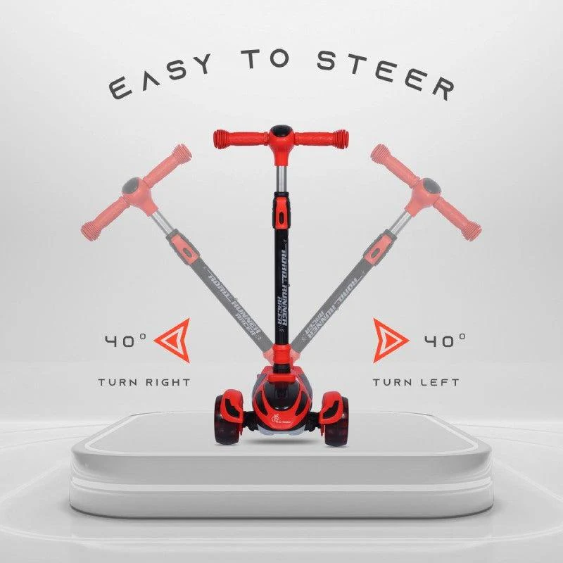 Road Runner Racer Scooter - PU LED Wheels, 4 Level Height Adjustment, Anti Slip Deck - Image 25