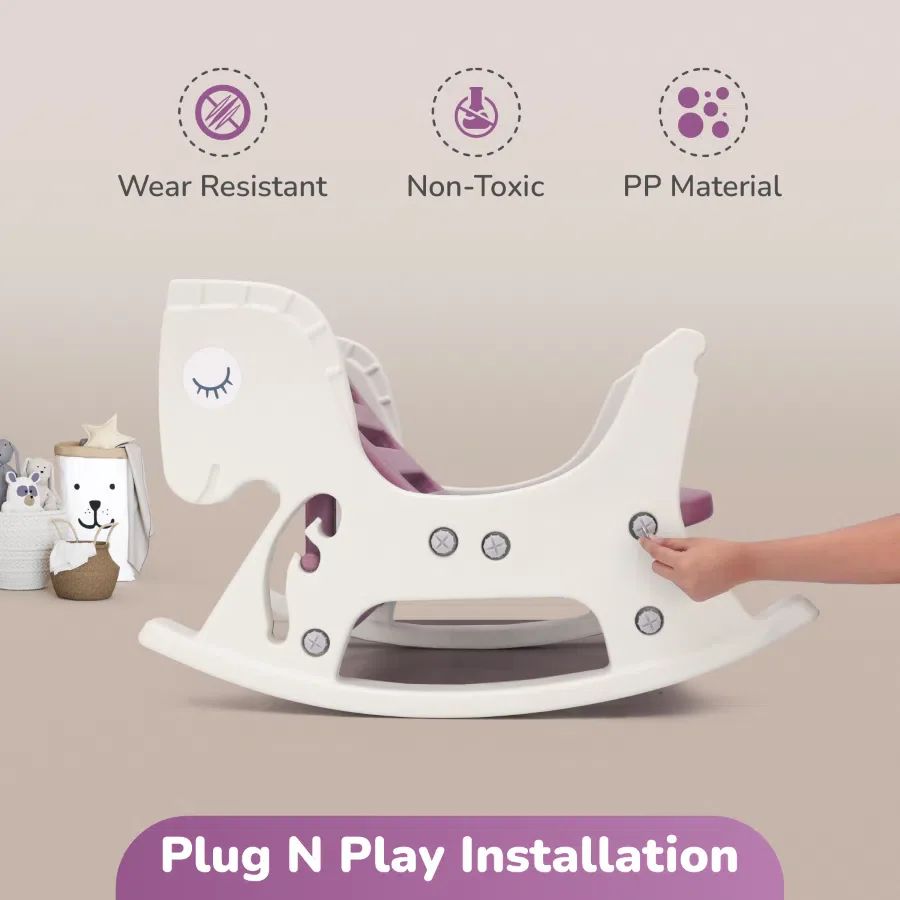 Rock N Nap Baby Rocker Smooth, Silent, and Safe for Playtime - Image 3