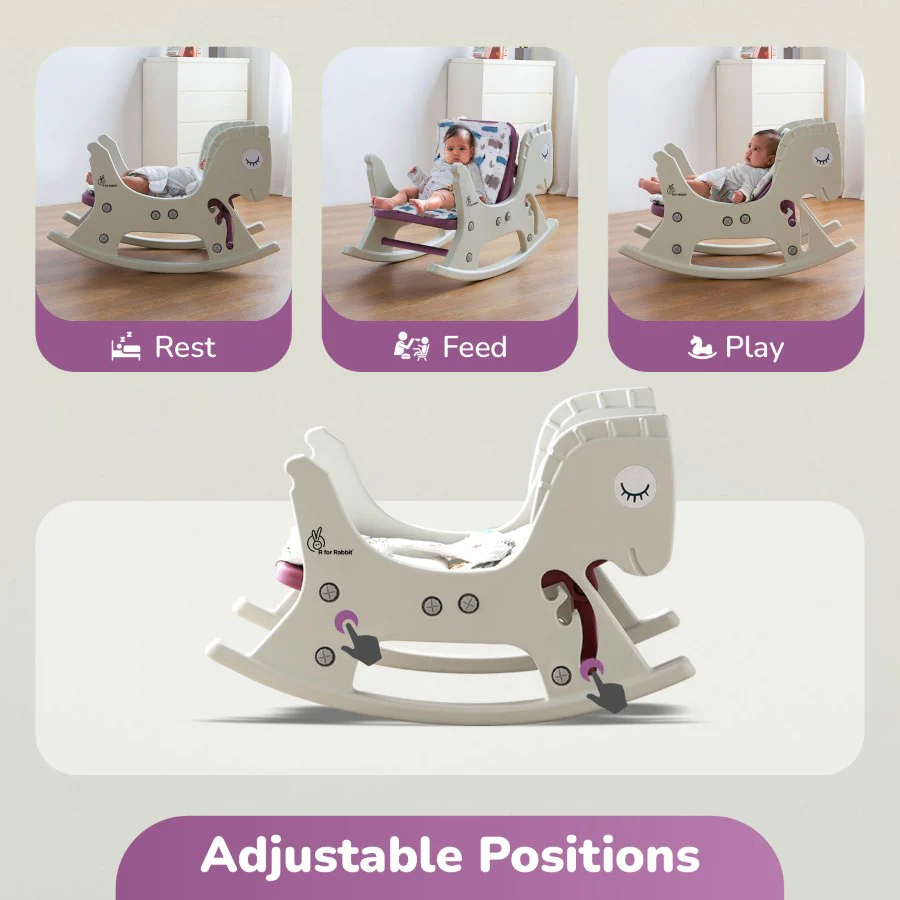 Rock N Nap Baby Rocker Smooth, Silent, and Safe for Playtime - Image 4