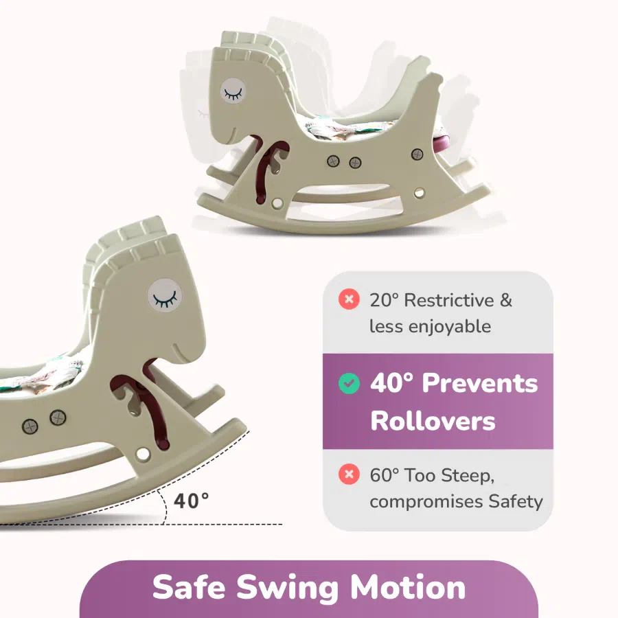 Rock N Nap Baby Rocker Smooth, Silent, and Safe for Playtime - Image 5