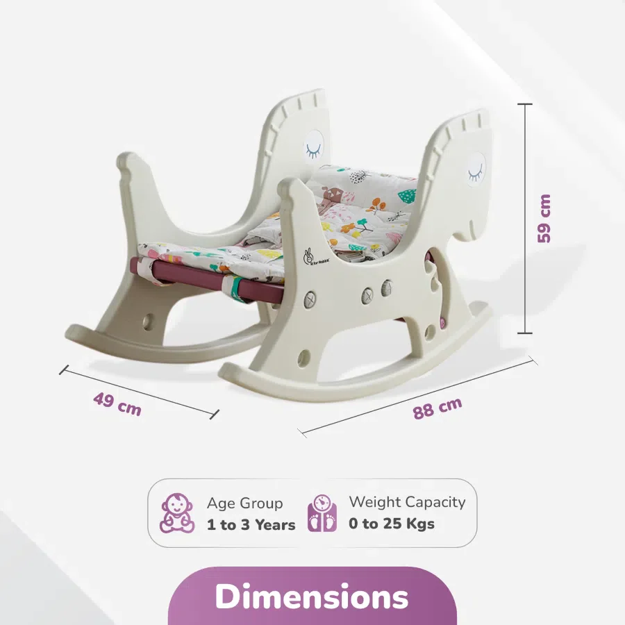 Rock N Nap Baby Rocker Smooth, Silent, and Safe for Playtime - Image 7