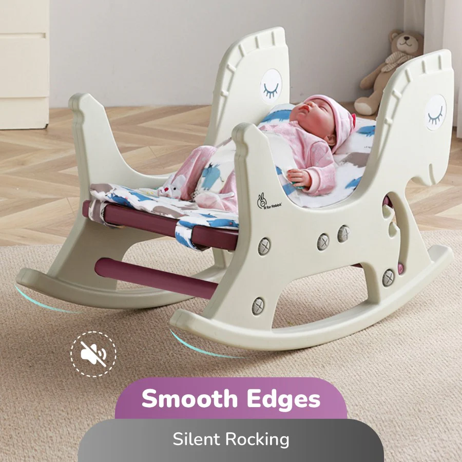 Rock N Nap Baby Rocker Smooth, Silent, and Safe for Playtime - Image 9