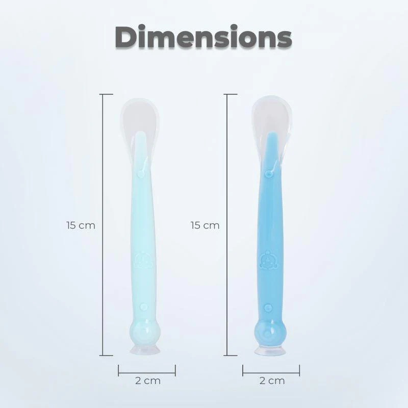 Safe Feed Silicone Baby Spoon Set - Image 10
