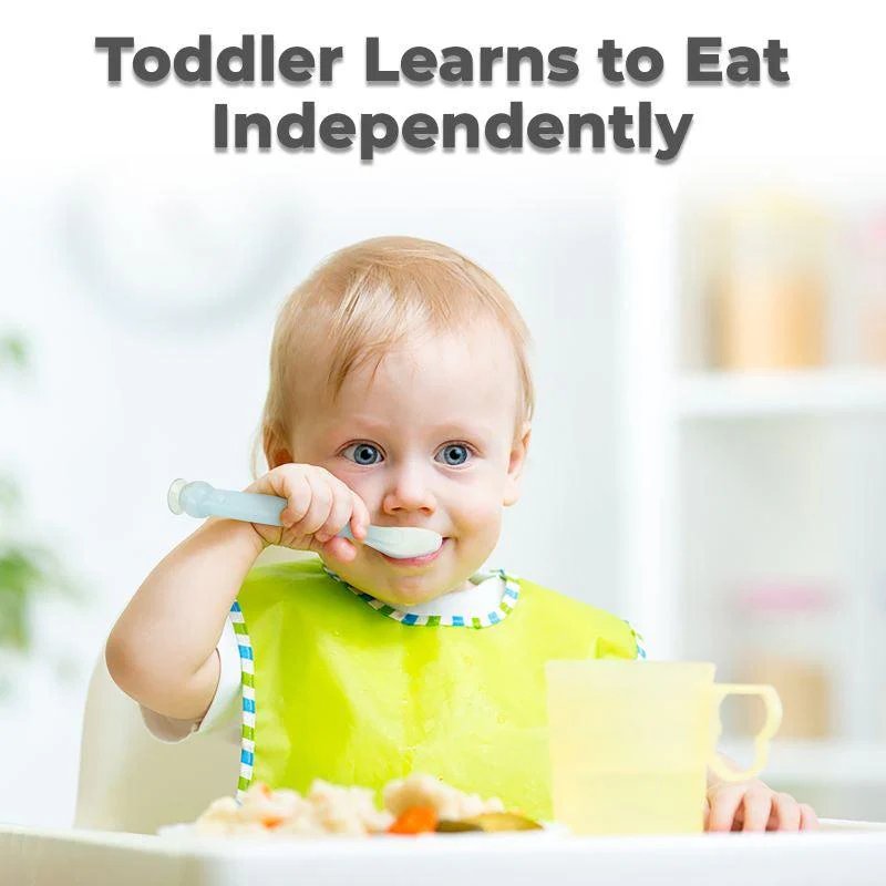 Safe Feed Silicone Baby Spoon Set - Image 9