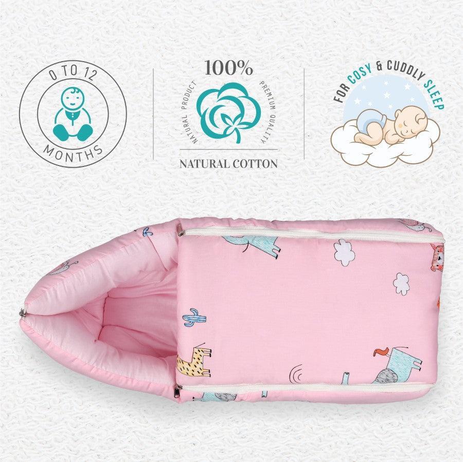Snuggy Baby Bed - Easy to Carry, Convertible, High Quality Zip, 100% Natural Cotton - Image 10