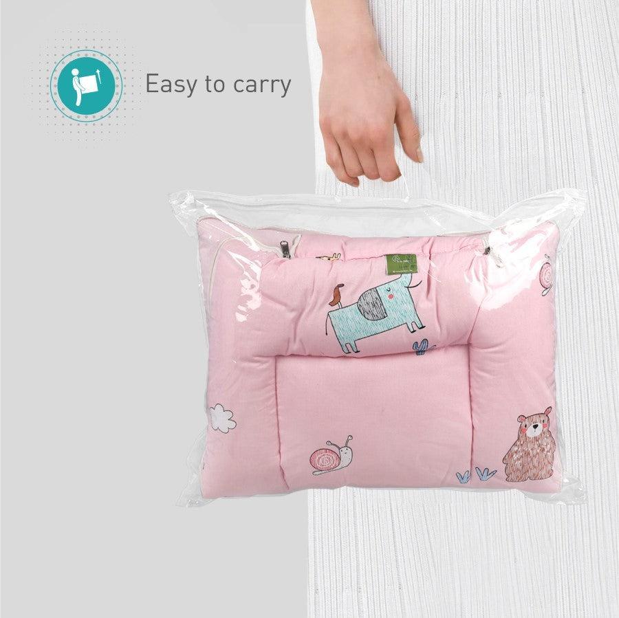Snuggy Baby Bed - Easy to Carry, Convertible, High Quality Zip, 100% Natural Cotton - Image 14
