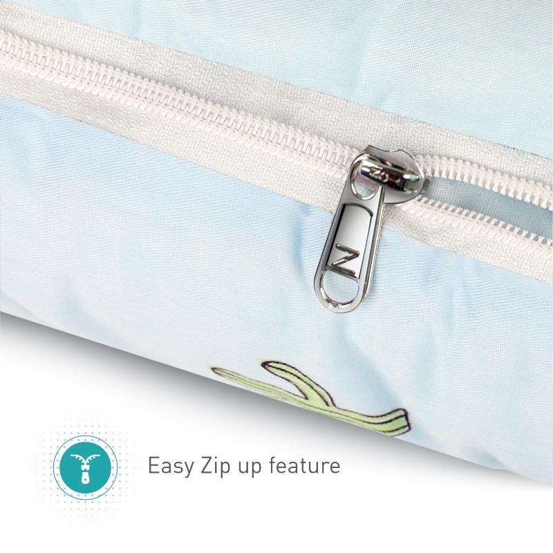 Snuggy Baby Bed - Easy to Carry, Convertible, High Quality Zip, 100% Natural Cotton - Image 5