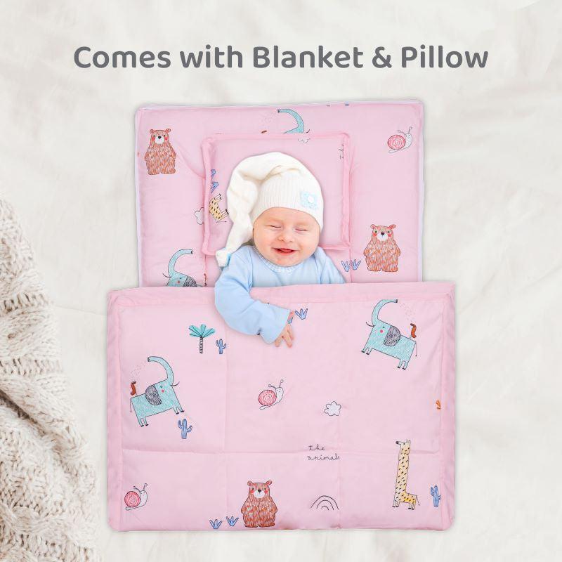 Snuggy Cozy Baby Bedding With Blanket & Pillow And Odour Free - Image 10