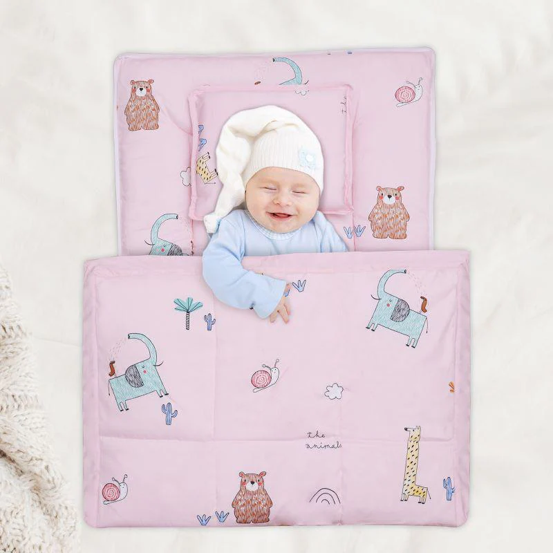 Snuggy Cozy Baby Bedding With Blanket & Pillow And Odour Free - Image 7