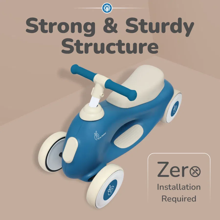 Speedster Zoomy Push Ride On Car for Kids - Image 7