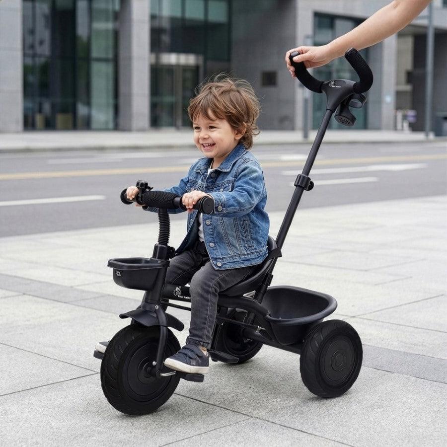 Tiny Toes T20 Plus Tricycle - 2 in 1, Rubber Wheels, Adjustable Parental Control, Cup Holder - Image 8