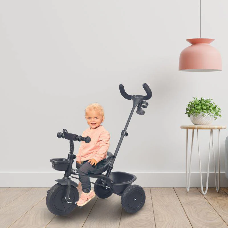 Tiny Toes T20 Plus Tricycle - 2 in 1, Rubber Wheels, Adjustable Parental Control, Cup Holder - Image 14