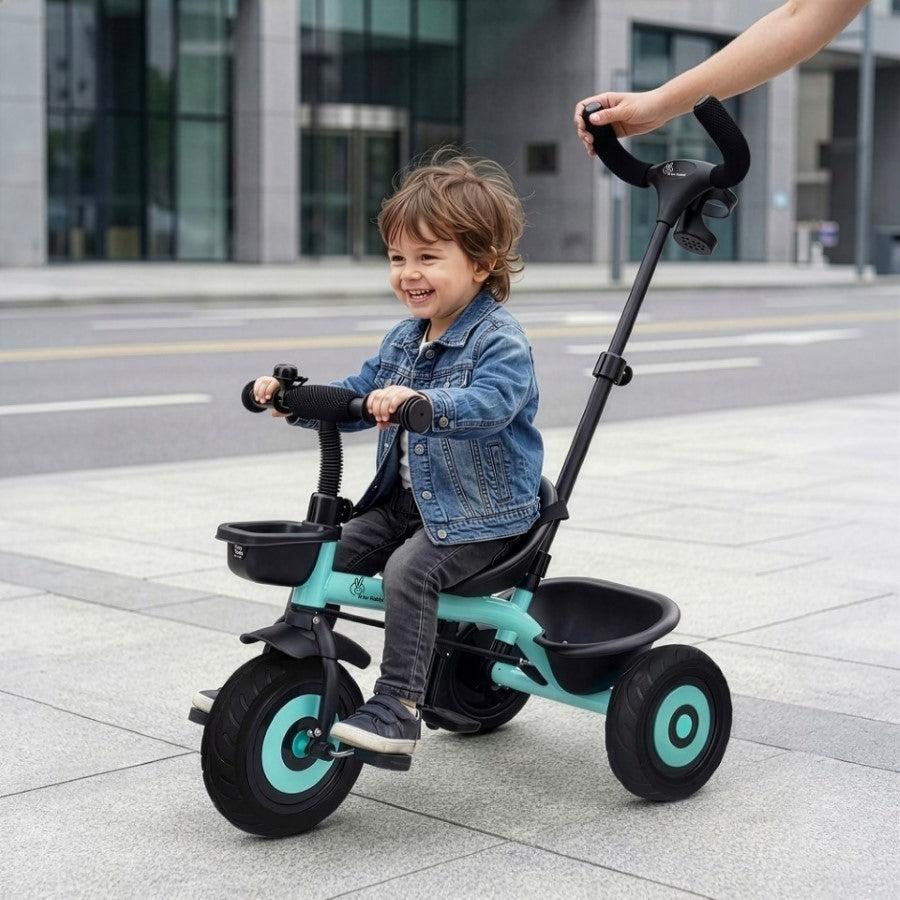 Tiny Toes T20 Plus Tricycle - 2 in 1, Rubber Wheels, Adjustable Parental Control, Cup Holder - Image 15