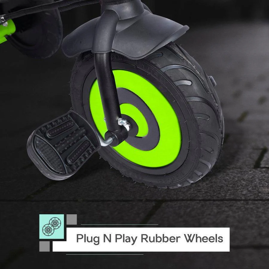 Tiny Toes T20 Plus Tricycle - 2 in 1, Rubber Wheels, Adjustable Parental Control, Cup Holder - Image 23