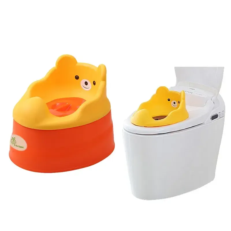 Tiny Tots Potty Seat for Kids - Orange Red - Image 4