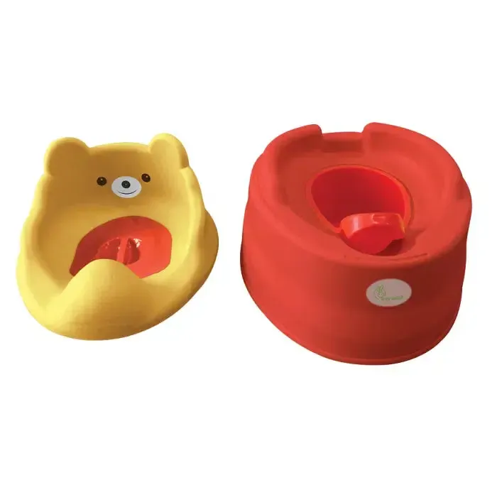 Tiny Tots Potty Seat for Kids - Orange Red - Image 6