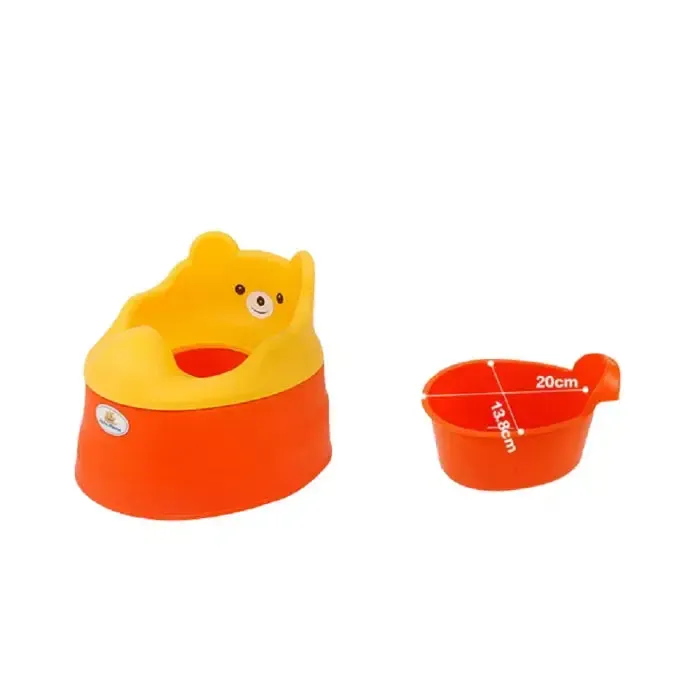 Tiny Tots Potty Seat for Kids - Orange Red - Image 9