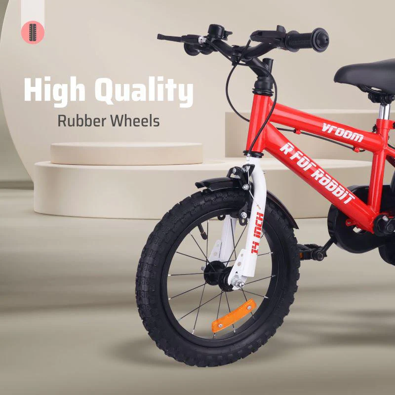 Vroom Bicycle For Kids 14 Inch With 90% Plug and Play For Ease of Installation - Image 15