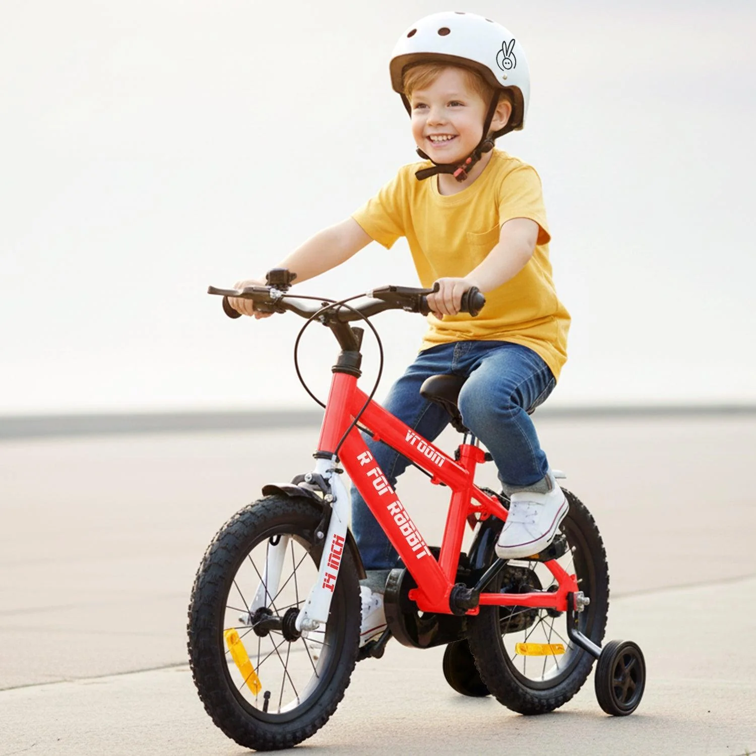 Vroom Bicycle For Kids 14 Inch With 90% Plug and Play For Ease of Installation - Image 9